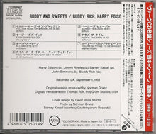 Carica l'immagine nel visualizzatore di Gallery, Buddy Rich / Harry Edison : Buddy And Sweets (CD, Album, Mono, RE, RM)
