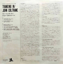 Carica l'immagine nel visualizzatore di Gallery, John Coltrane With The Red Garland Trio : Traneing In (LP, Album, Mono, RE, Yel)