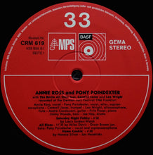 Carica l'immagine nel visualizzatore di Gallery, Annie Ross & Pony Poindexter With The Berlin All Stars Feat. Carmell Jones And Leo Wright : Recorded At The Tenth German Jazz Festival In Frankfurt (LP, Album, RE)