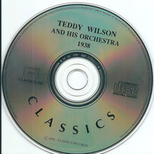 Carica l'immagine nel visualizzatore di Gallery, Teddy Wilson And His Orchestra : 1938 (CD, Comp)