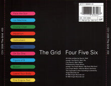 Carica l'immagine nel visualizzatore di Gallery, The Grid : Four Five Six (CD, Album)