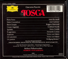 Carica l'immagine nel visualizzatore di Gallery, Giacomo Puccini - Katia Ricciarelli, José Carreras, Ruggero Raimondi, Chor der Deutschen Oper Berlin, Berliner Philharmoniker, Herbert von Karajan : Tosca (2xCD, Album, RE + Box)