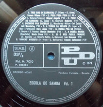 Carica l'immagine nel visualizzatore di Gallery, Various : Escola Do Samba Volume 1 (LP, Comp)