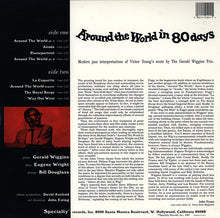 Carica l'immagine nel visualizzatore di Gallery, The Gerald Wiggins Trio : Music From Around The World In 80 Days In Modern Jazz (LP, Album, RE)
