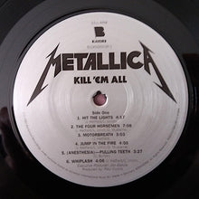 Carica l'immagine nel visualizzatore di Gallery, Metallica : Kill 'Em All (LP, Album, RE, RM)
