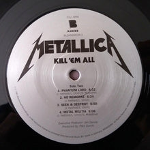 Carica l'immagine nel visualizzatore di Gallery, Metallica : Kill 'Em All (LP, Album, RE, RM)