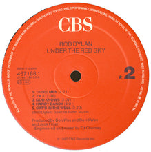 Carica l'immagine nel visualizzatore di Gallery, Bob Dylan : Under The Red Sky (LP, Album)