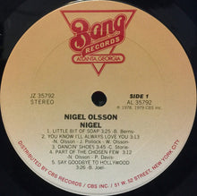 Carica l'immagine nel visualizzatore di Gallery, Nigel Olsson : Nigel (LP, Album, Pit)