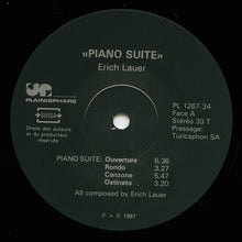Carica l'immagine nel visualizzatore di Gallery, Erich Lauer (3) : Piano Suite (LP, Album)