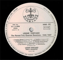 Carica l'immagine nel visualizzatore di Gallery, Lennie Tristano : The Rarest Trio/Quartet Sessions 1946/1947 (LP, Comp, Mono)