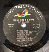 Carica l'immagine nel visualizzatore di Gallery, Ray Charles : The Genius Hits The Road (LP, Album, Mono, Bel)
