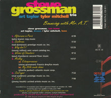 Carica l'immagine nel visualizzatore di Gallery, Steve Grossman Trio, Art Taylor, Tyler Mitchell : Bouncing With Mr. A.T. (CD, Album)