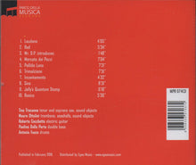 Carica l'immagine nel visualizzatore di Gallery, Tino Tracanna Acrobats With Mauro Ottolini, Roberto Cecchetto, Paolino Dalla Porta, Antonio Fusco : Red Basics (CD)