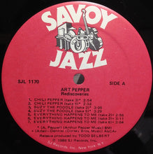 Carica l'immagine nel visualizzatore di Gallery, Art Pepper : Rediscoveries (LP)