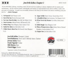 Carica l'immagine nel visualizzatore di Gallery, Jon-Erik Kellso : Milt Hinton, Jeremy Kahn, Chuck Riggs, Scott Robinson (2) : Chapter I (CD, Album)