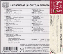 Carica l'immagine nel visualizzatore di Gallery, Ella Fitzgerald, Frank De Vol And His Orchestra : Like Someone In Love (CD, Album, RE, RM)