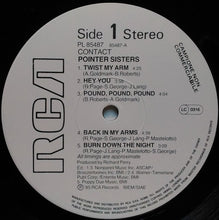 Carica l'immagine nel visualizzatore di Gallery, Pointer Sisters : Contact (LP, Album, Promo)
