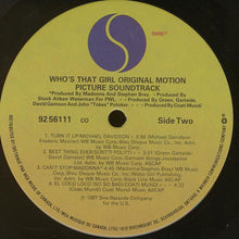 Carica l'immagine nel visualizzatore di Gallery, Madonna : Who's That Girl (Original Motion Picture Soundtrack) (LP, Album)