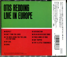 Carica l'immagine nel visualizzatore di Gallery, Otis Redding : Live In Europe (CD, Album, RE)