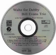 Carica l'immagine nel visualizzatore di Gallery, The Bill Evans Trio With Scott LaFaro, Paul Motian : Waltz For Debby (CD, Album, RE, RM, Dig)