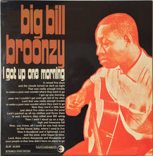 Carica l'immagine nel visualizzatore di Gallery, Big Bill Broonzy : I Got Up One Morning (LP, Album)