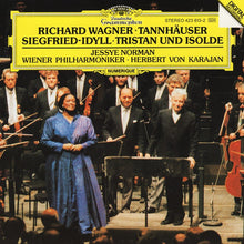 Carica l'immagine nel visualizzatore di Gallery, Richard Wagner - Jessye Norman · Wiener Philharmoniker · Herbert von Karajan : Tannhäuser •  Siegfried-Idyll • Tristan Und Isolde (CD)