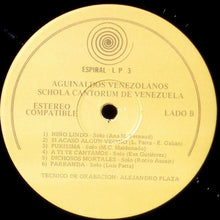 Carica l'immagine nel visualizzatore di Gallery, Schola Cantorum De Caracas : Aguinaldos Venezolanos (LP, Album)