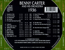 Carica l'immagine nel visualizzatore di Gallery, Benny Carter And His Orchestra : 1936 (CD, Comp)