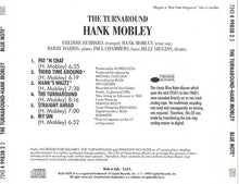 Carica l'immagine nel visualizzatore di Gallery, Hank Mobley : The Turnaround (CD, Album, RE)