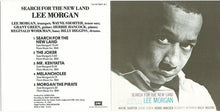 Carica l'immagine nel visualizzatore di Gallery, Lee Morgan : Search For The New Land (CD, Album, RE)