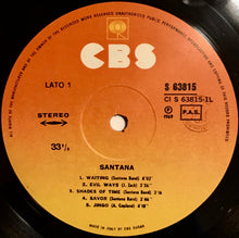 Carica l'immagine nel visualizzatore di Gallery, Santana : Santana (LP, Album, RE)