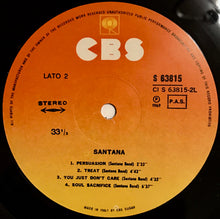 Carica l'immagine nel visualizzatore di Gallery, Santana : Santana (LP, Album, RE)