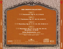 Carica l'immagine nel visualizzatore di Gallery, Arthur Rubinstein : The Chopin Collection (11xCD, Comp, Mono, RE, RM + Box, 3 F)