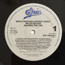 Carica l'immagine nel visualizzatore di Gallery, Merle Haggard / George Jones (2) / Willie Nelson : Walking The Line (LP, Comp)