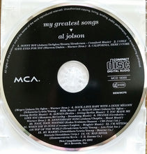 Carica l'immagine nel visualizzatore di Gallery, Al Jolson : My Greatest Songs (CD, Comp)