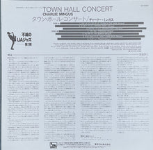 Carica l'immagine nel visualizzatore di Gallery, Charles Mingus : Town Hall Concert (LP, Album, Mono, RE)