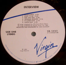 Carica l'immagine nel visualizzatore di Gallery, Interview : Interview (LP, Album, All)