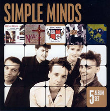Carica l'immagine nel visualizzatore di Gallery, Simple Minds : 5 Album Set (Box, Comp + CD, Album, RE + CD, Album, RE + CD, Al)