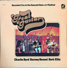 Carica l'immagine nel visualizzatore di Gallery, The Great Guitars - Charlie Byrd - Barney Kessel - Herb Ellis : Great Guitars (LP, Album)