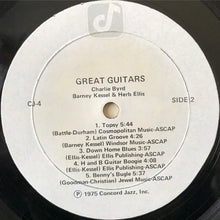Carica l'immagine nel visualizzatore di Gallery, The Great Guitars - Charlie Byrd - Barney Kessel - Herb Ellis : Great Guitars (LP, Album)