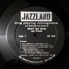 Carica l'immagine nel visualizzatore di Gallery, Nat Adderley, Coleman Hawkins, Lucky Thompson, Harry Arnolds Orkester : Great Big Band And Friends (LP, Album)