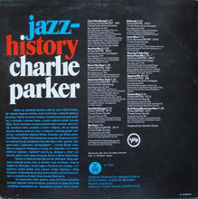 Carica l'immagine nel visualizzatore di Gallery, Charlie Parker : Jazz-History (LP, Comp, RE, RP)