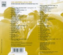 Carica l'immagine nel visualizzatore di Gallery, Louis Armstrong And His All-Stars : Historic Barcelona Concerts At The Windsor Palace 1955 (2xCD)