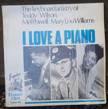 Carica l'immagine nel visualizzatore di Gallery, Teddy Wilson, Mel Powell, Mary Lou Williams : I Love A Piano (LP, Comp)