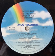 Carica l'immagine nel visualizzatore di Gallery, Big Joe Turner : Early Big Joe (1940-1944) (LP, Comp)