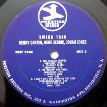 Carica l'immagine nel visualizzatore di Gallery, Benny Carter / Gene Sedric / Jonah Jones : Swing, 1946 (LP, Comp)