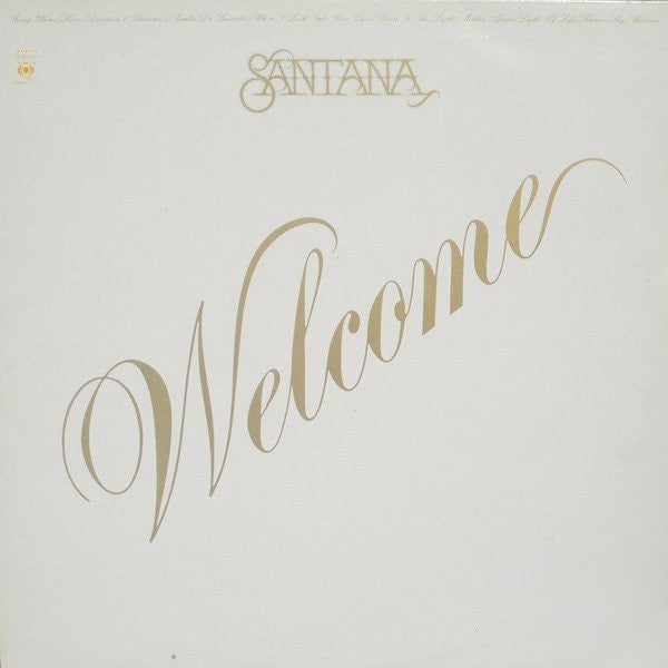 Santana : Welcome (LP, Album, Gat)