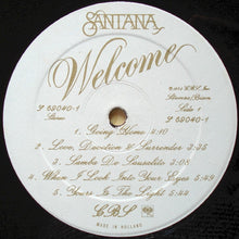 Carica l&#39;immagine nel visualizzatore di Gallery, Santana : Welcome (LP, Album, Gat)
