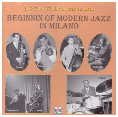 Various : Beginnin Of Modern Jazz In Milano (CD)