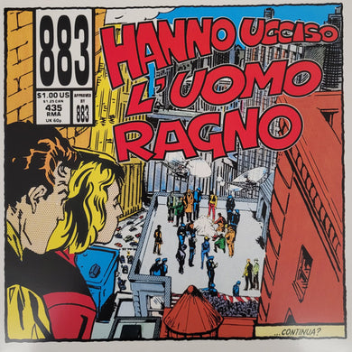 883 : Hanno Ucciso L'Uomo Ragno (LP, Album, Ltd, Num, RE, RM, Red)